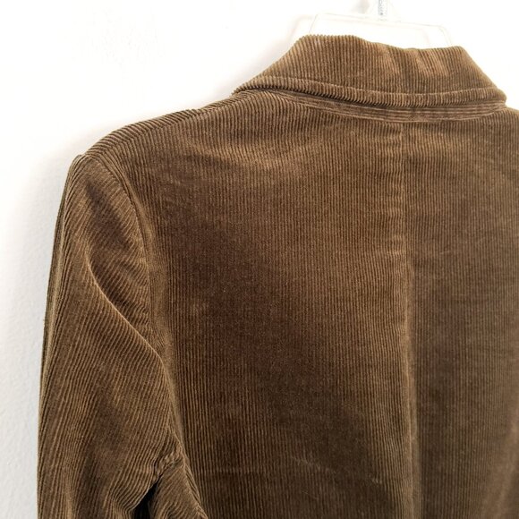 theory // brown corduroy suit blazer set with trousers / 2 - Picture 6 of 13